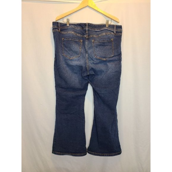 Torrid Dark Wash Luxe Slim Bootcut Jeans 18XS Casual Stretch - Picture 3 of 6